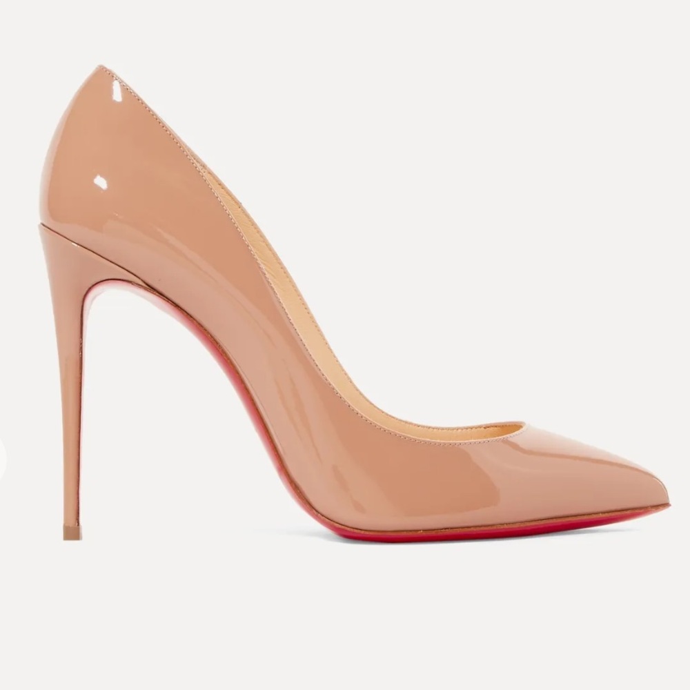 Christian Louboutin Pigalle Follies 100mm Patent Pumps